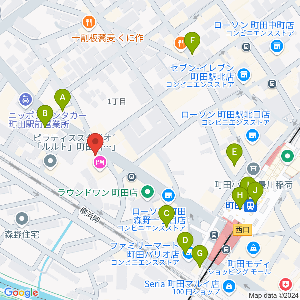 弦楽器工房シゲッティ周辺のカフェ一覧地図