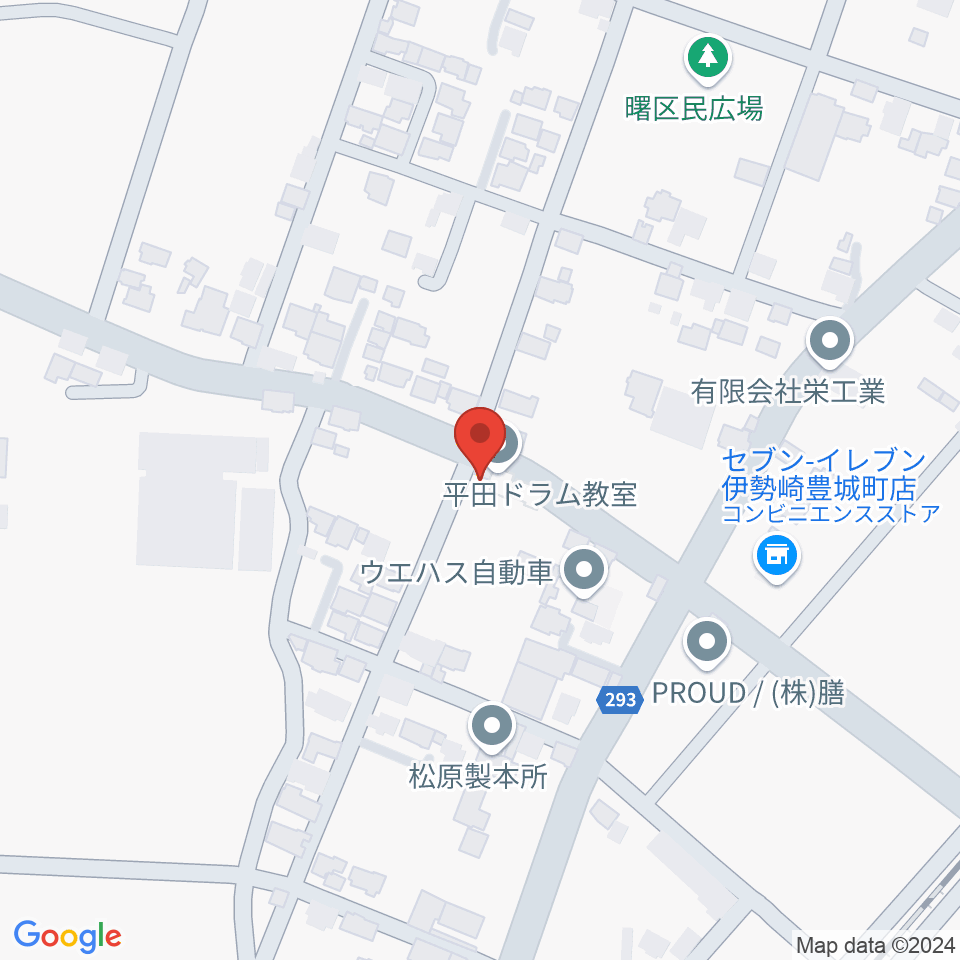 平田ドラム教室 伊勢崎店周辺のカフェ一覧地図