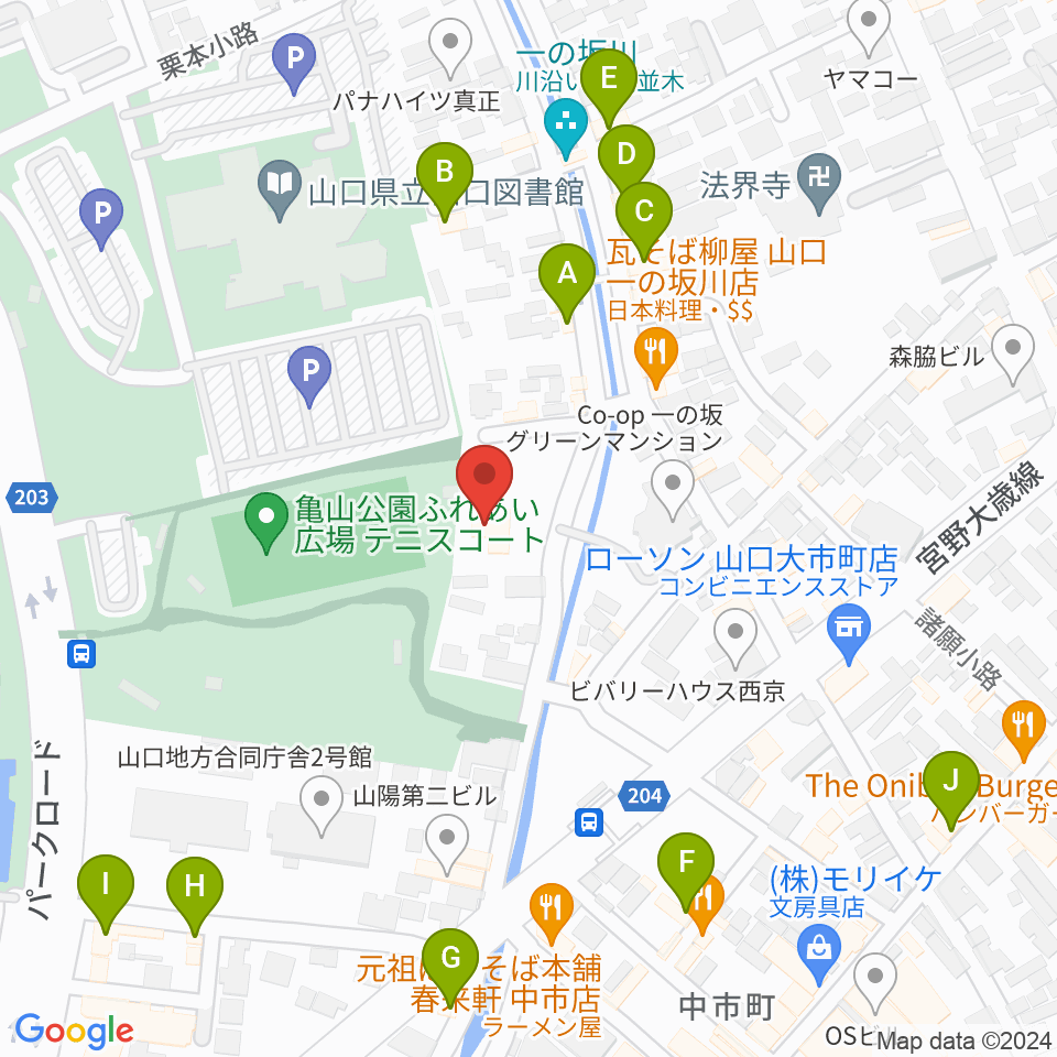 クリエイティブ・スペース赤れんが周辺のカフェ一覧地図