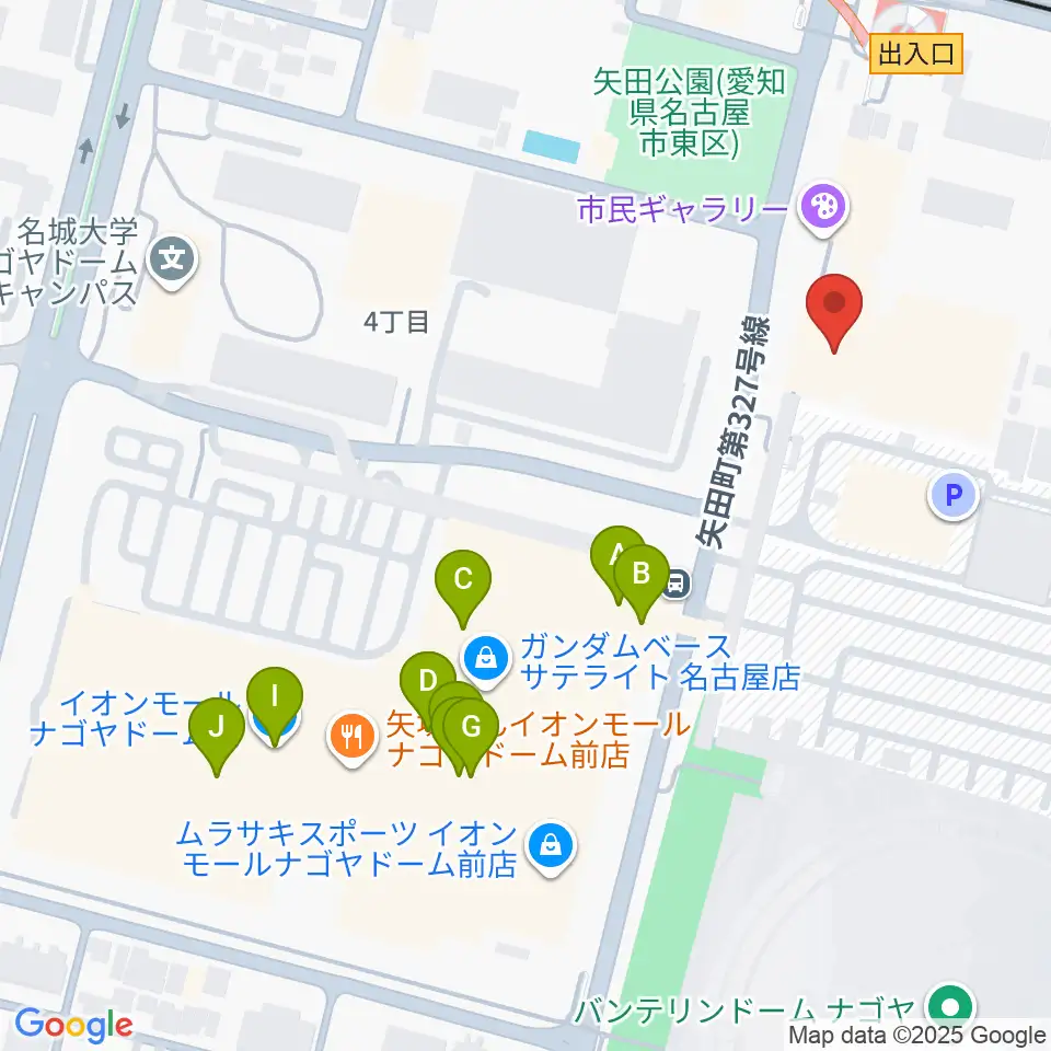 東文化小劇場周辺のカフェ一覧地図