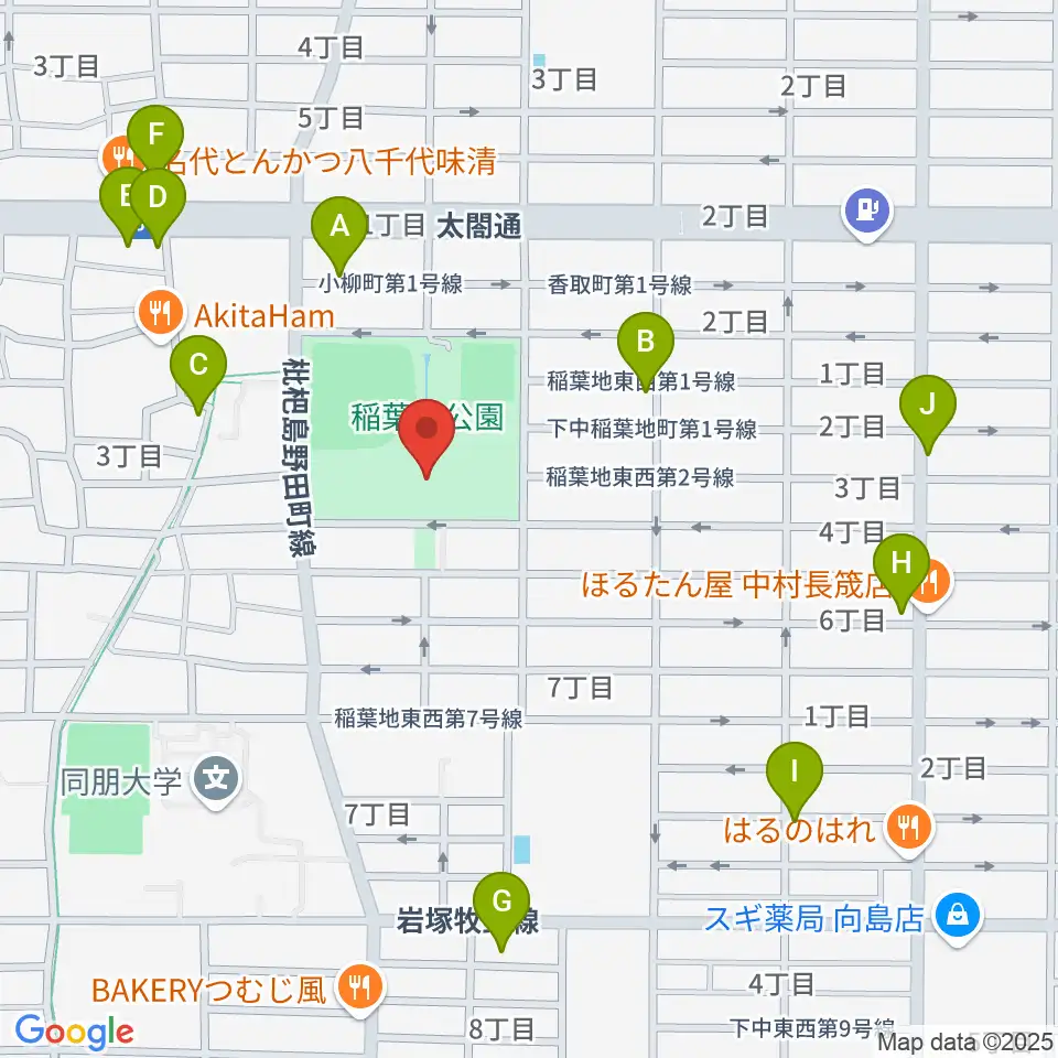 演劇練習館 アクテノン周辺のカフェ一覧地図