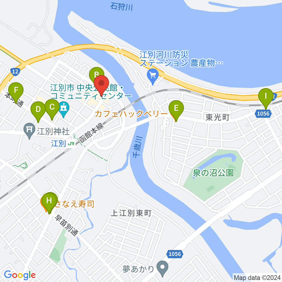 ドラマシアターども周辺のカフェ一覧地図