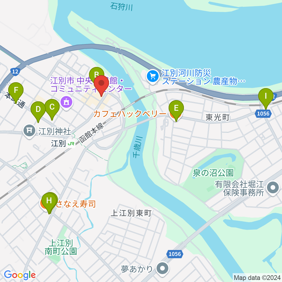 ドラマシアターども周辺のカフェ一覧地図