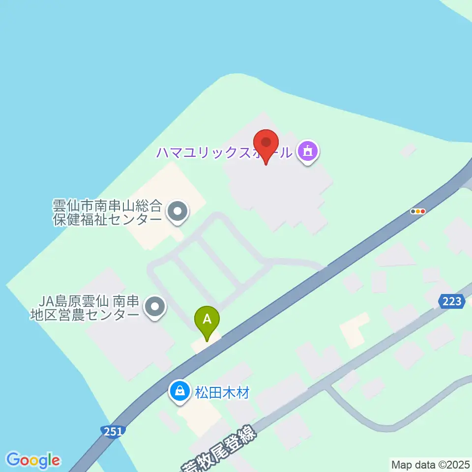 ハマユリックスホール周辺のカフェ一覧地図
