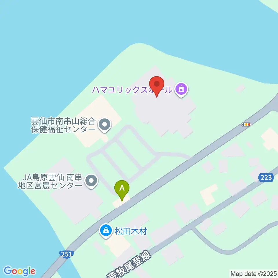 ハマユリックスホール周辺のカフェ一覧地図