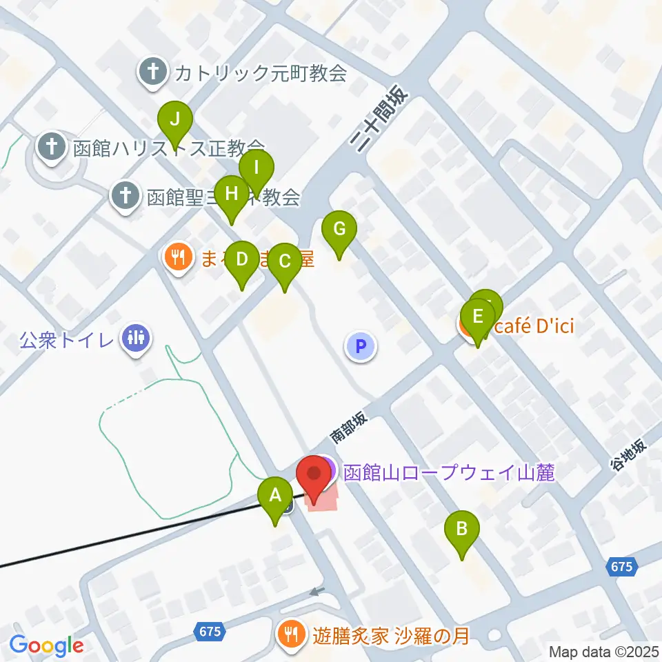 FMいるか周辺のカフェ一覧地図