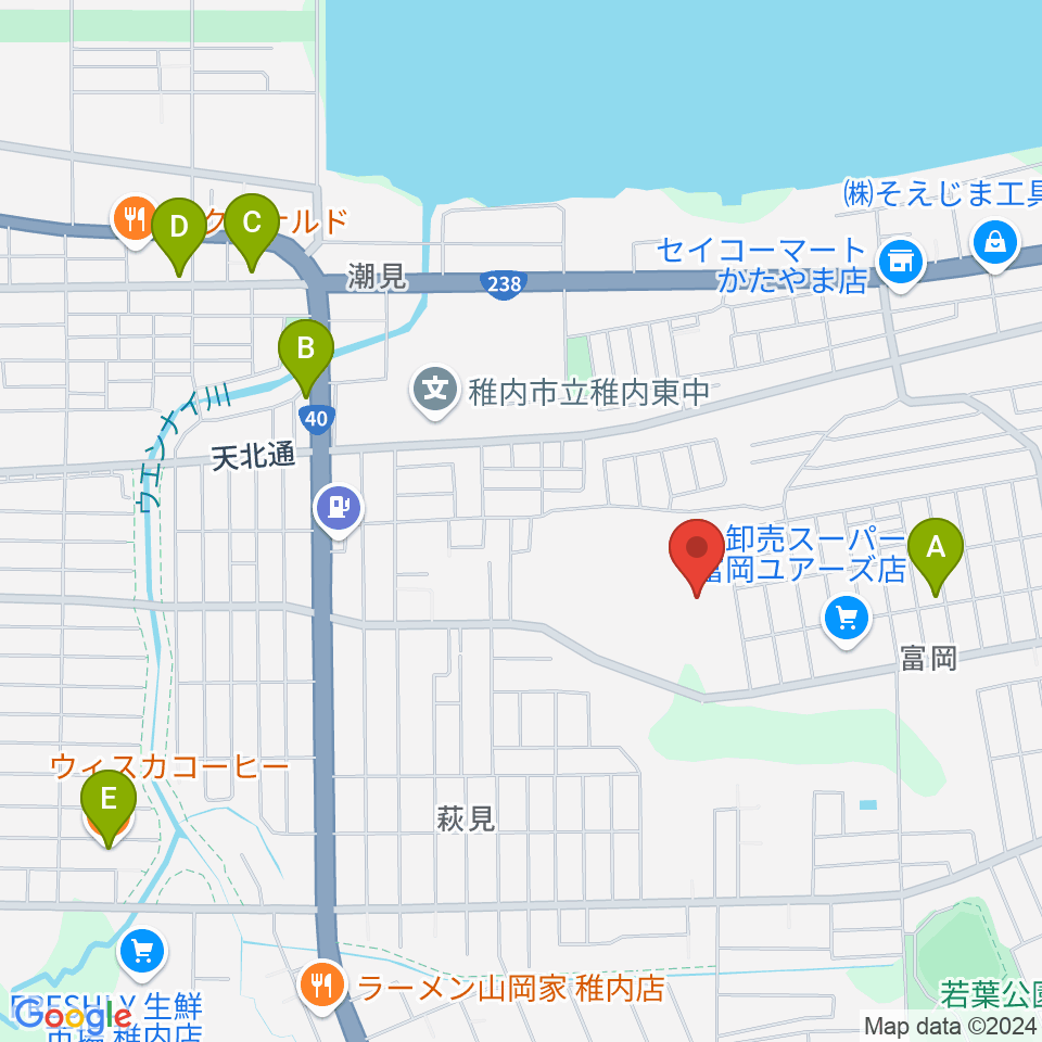 FMわっぴ～周辺のカフェ一覧地図