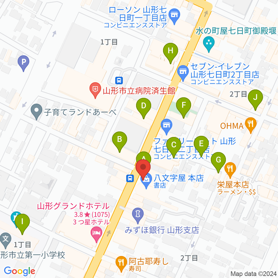 ラジオモンスター周辺のカフェ一覧地図