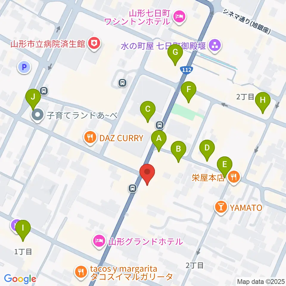 ラジオモンスター周辺のカフェ一覧地図