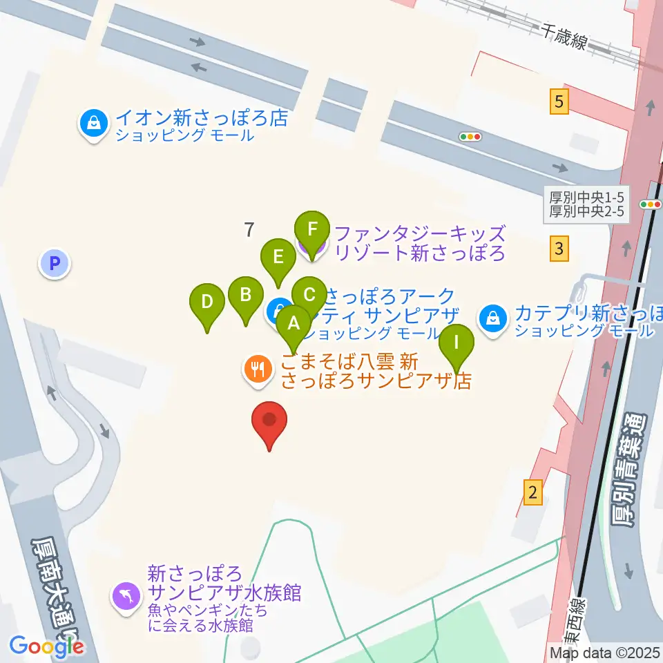 RADIOワンダーストレージ FMドラマシティ周辺のカフェ一覧地図
