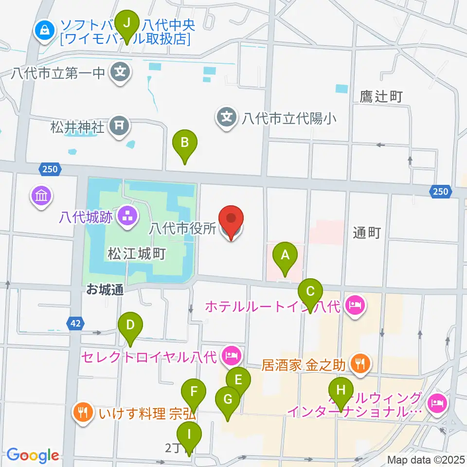 Kappa FM周辺のカフェ一覧地図