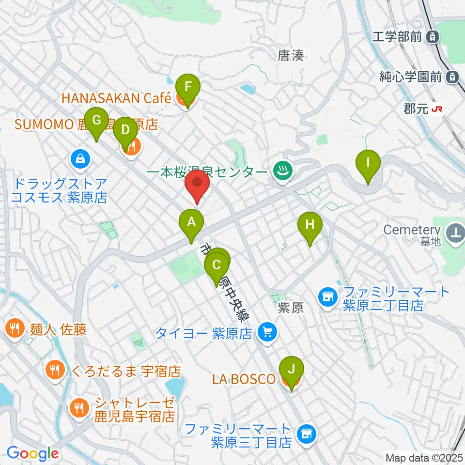 フレンズFM762周辺のカフェ一覧地図