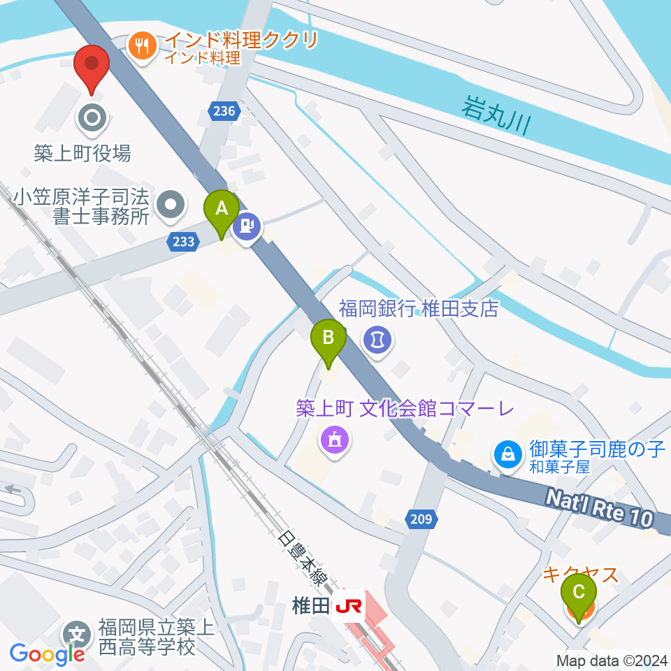 スターコーンFM周辺のカフェ一覧地図