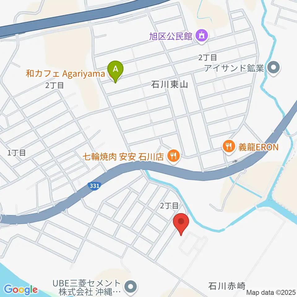 FMうるま周辺のカフェ一覧地図