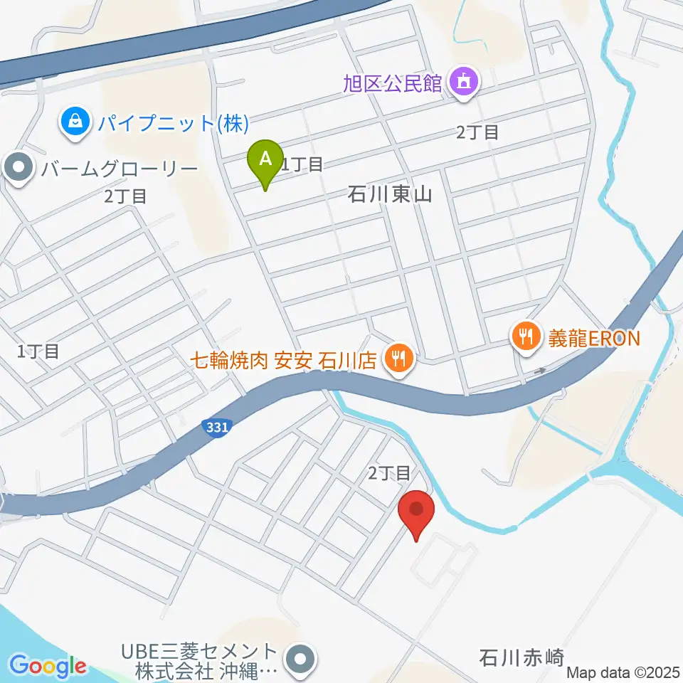 FMうるま周辺のカフェ一覧地図