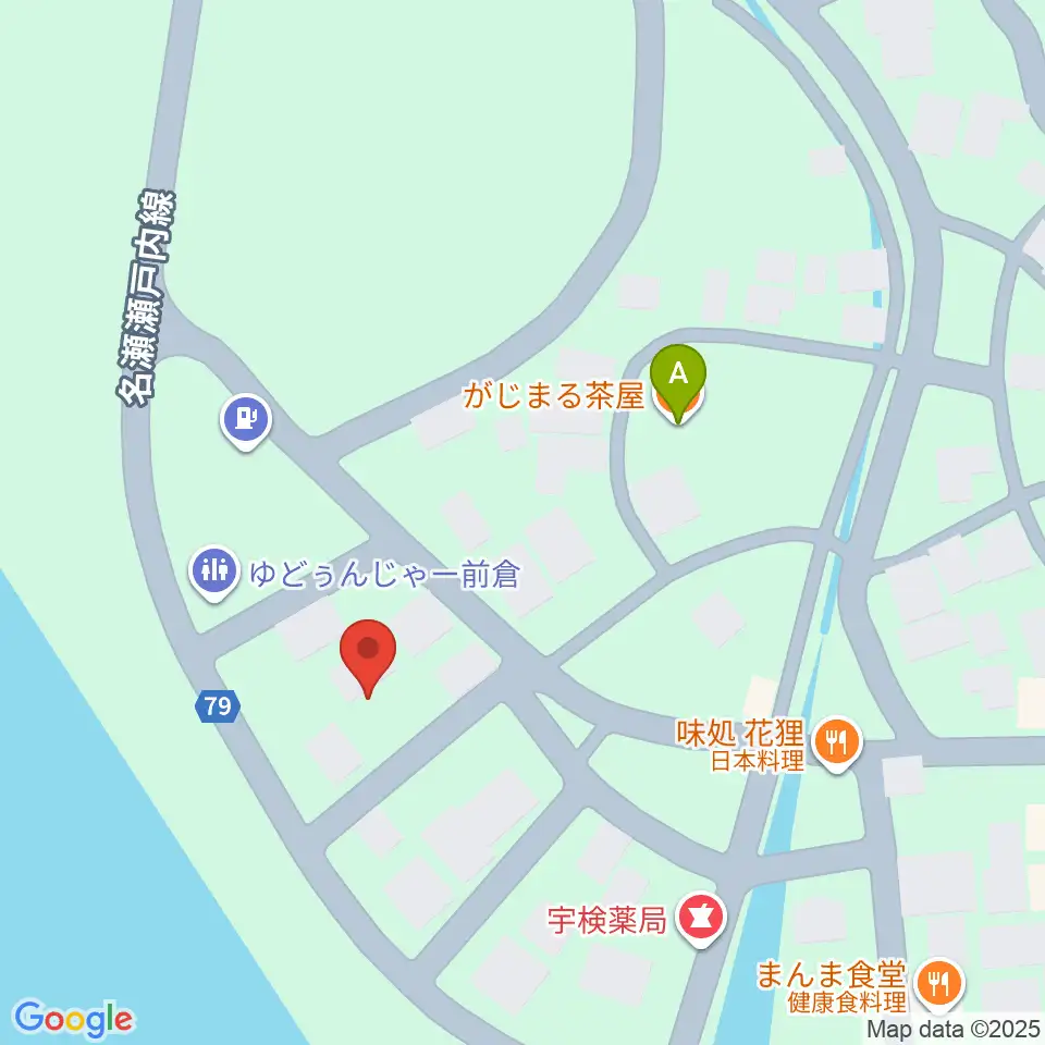 エフエムうけん周辺のカフェ一覧地図