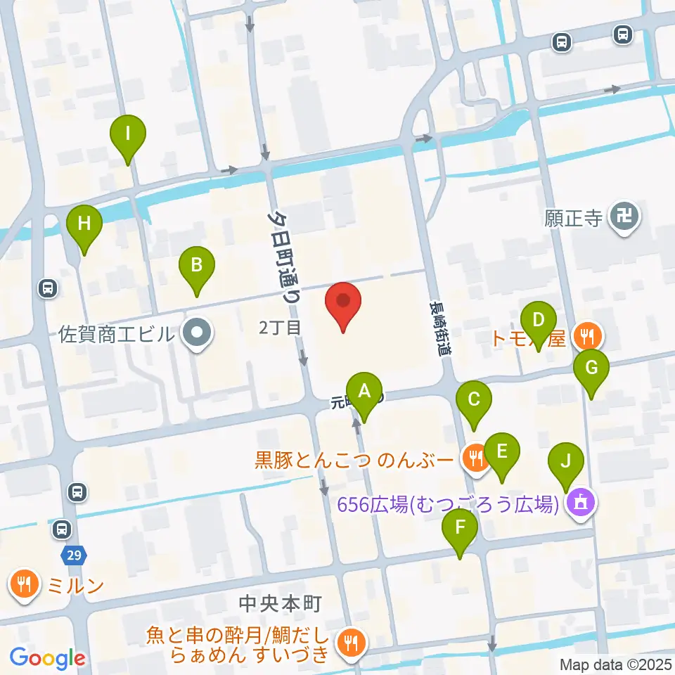 えびすFM周辺のカフェ一覧地図