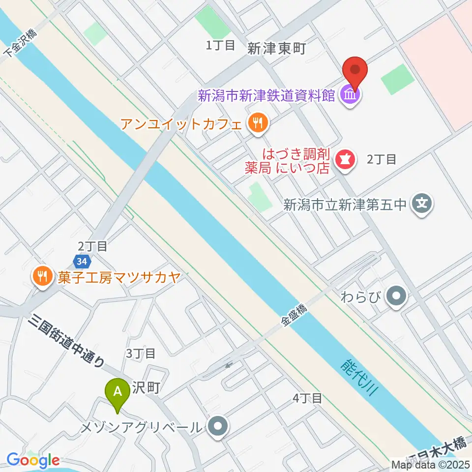 ラジオ・チャット周辺のカフェ一覧地図