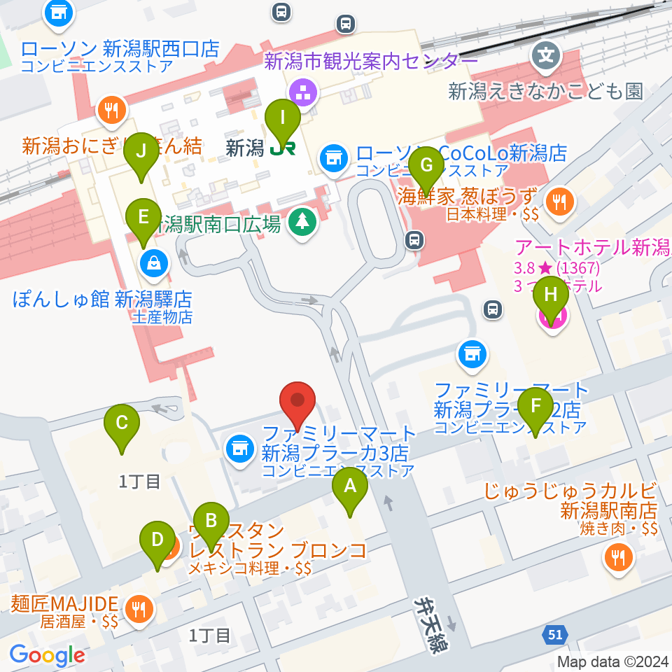 FM KENTO周辺のカフェ一覧地図