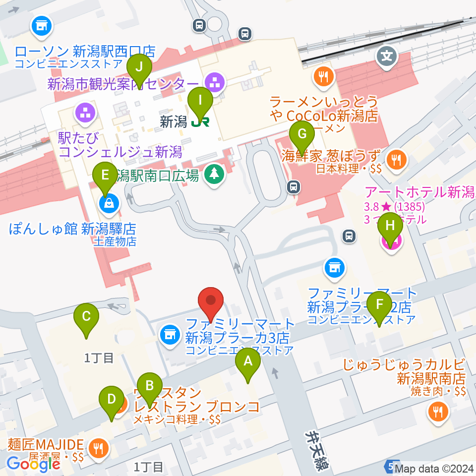 FM KENTO周辺のカフェ一覧地図