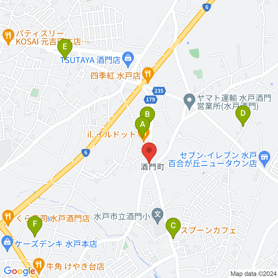 FMぱるるん周辺のカフェ一覧地図