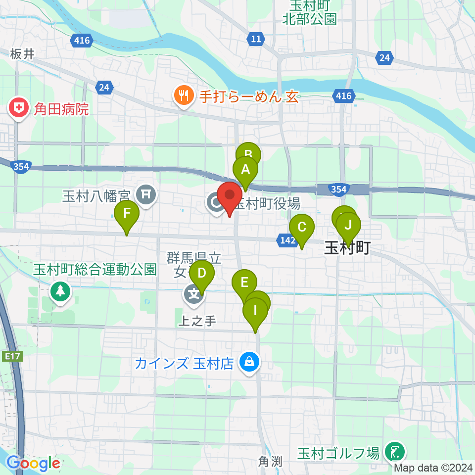 ラヂオななみ周辺のカフェ一覧地図