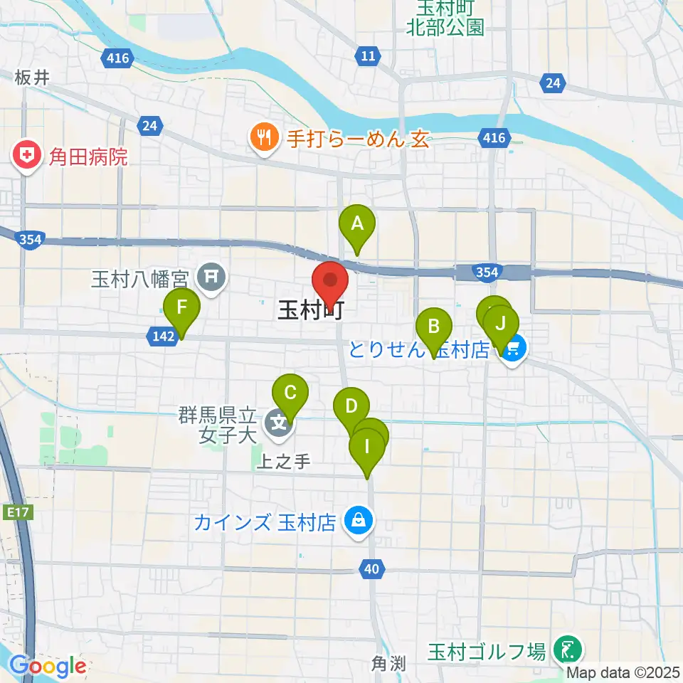ラヂオななみ周辺のカフェ一覧地図