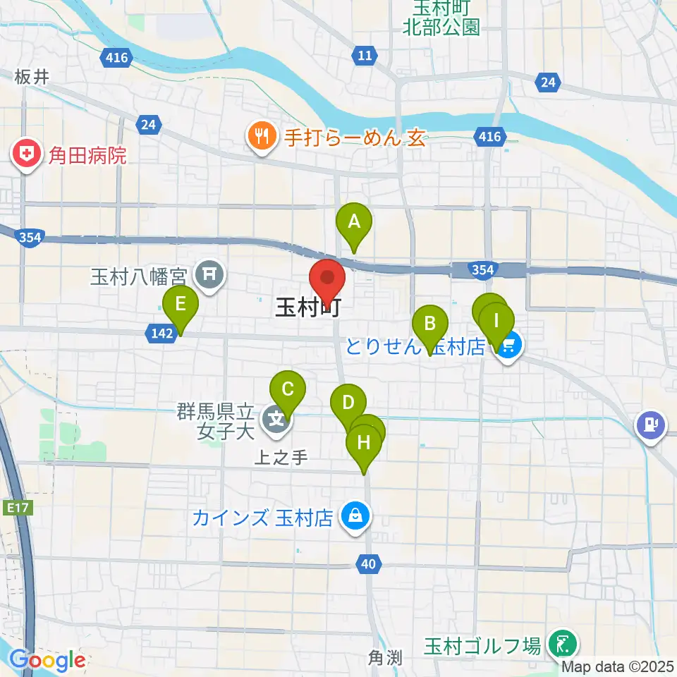 ラヂオななみ周辺のカフェ一覧地図