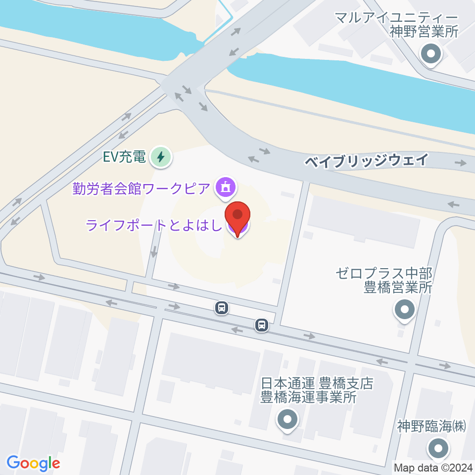 ライフポートとよはし周辺のカフェ一覧地図