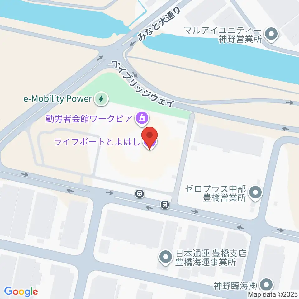 ライフポートとよはし周辺のカフェ一覧地図