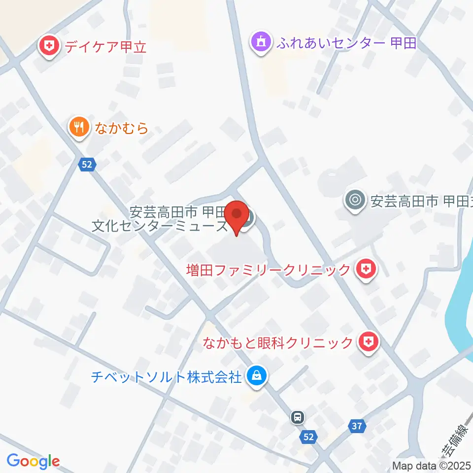 甲田文化センター ミューズ周辺のカフェ一覧地図