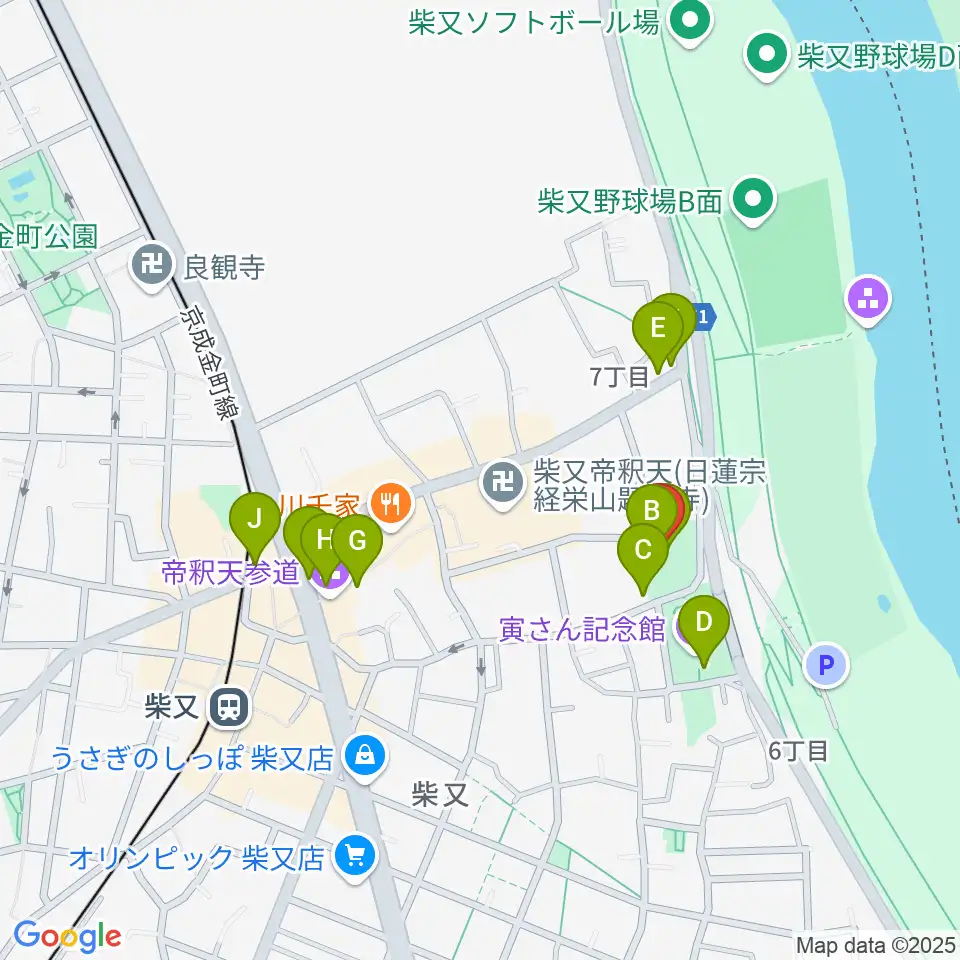 山本亭周辺のカフェ一覧地図