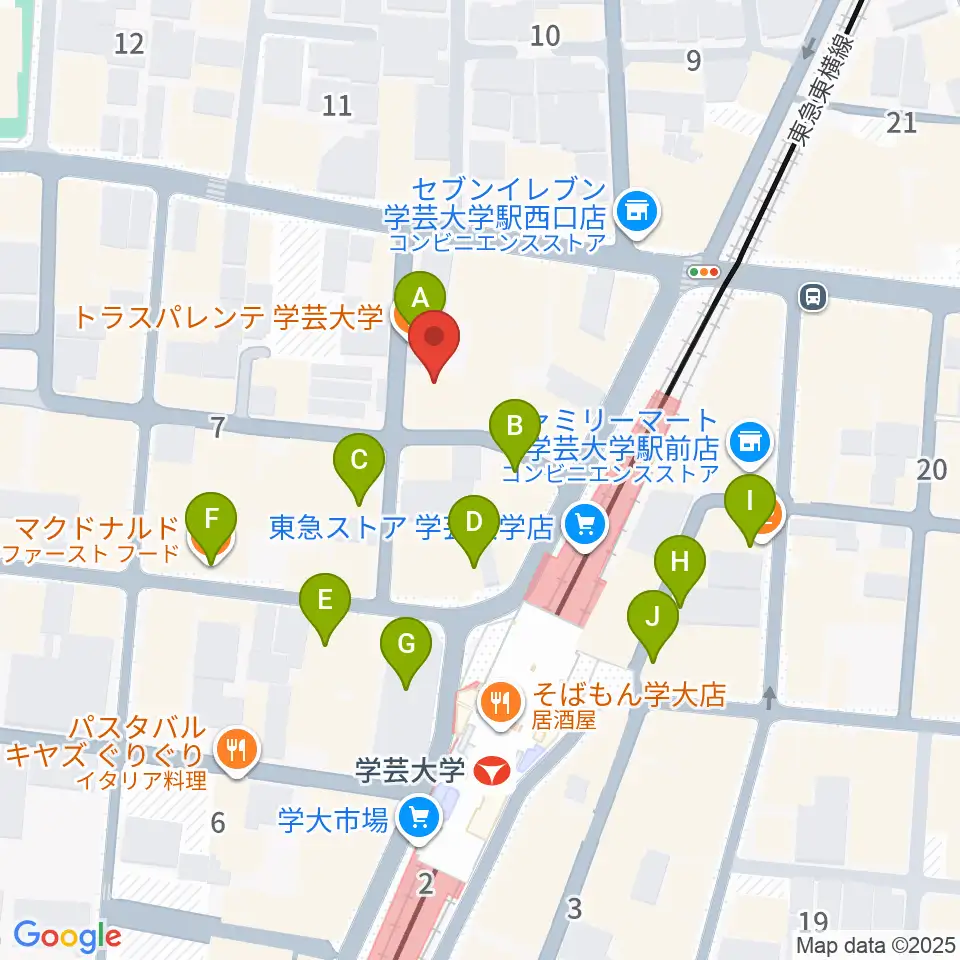 千本桜ホール周辺のカフェ一覧地図