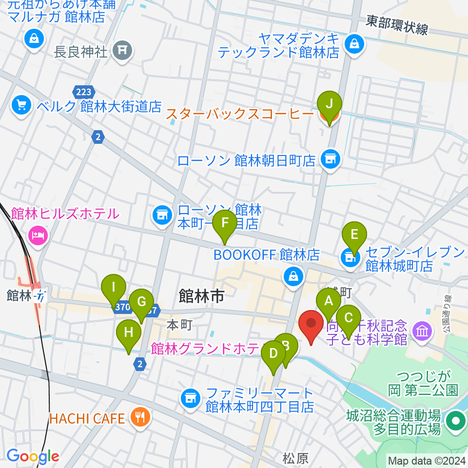 日清製粉ウェルナ三の丸芸術ホール周辺のカフェ一覧地図