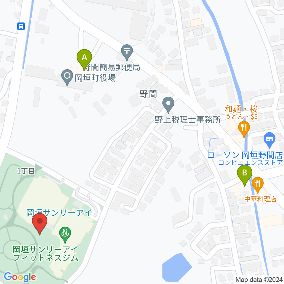 岡垣サンリーアイ周辺のカフェ一覧地図