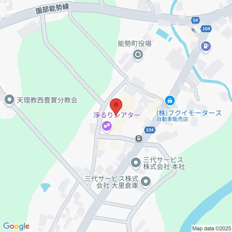淨るりシアター周辺のカフェ一覧地図