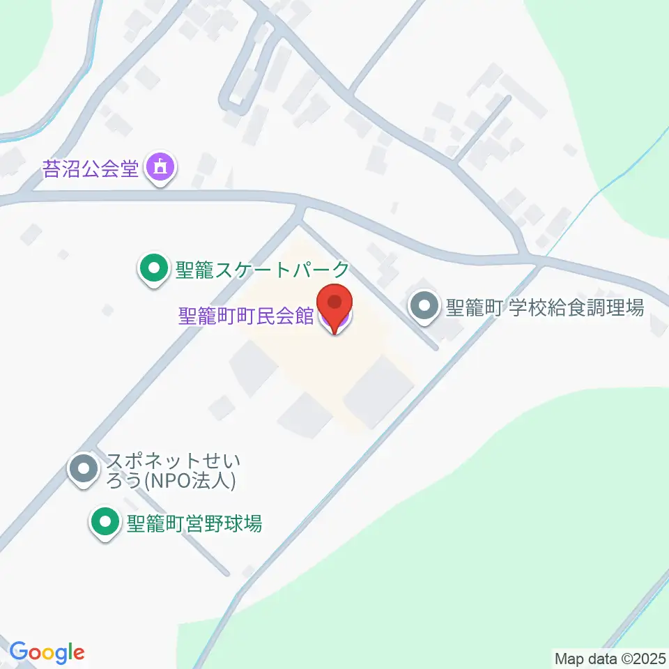 聖籠町文化会館周辺のカフェ一覧地図