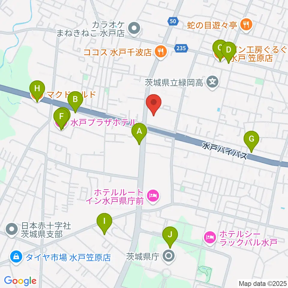 セキショウ・ウェルビーイング福祉会館周辺のカフェ一覧地図