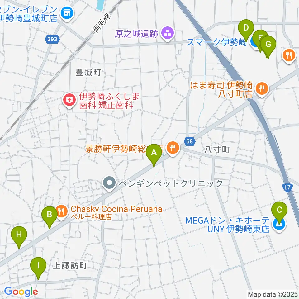 cap music カプミュージック周辺のカフェ一覧地図