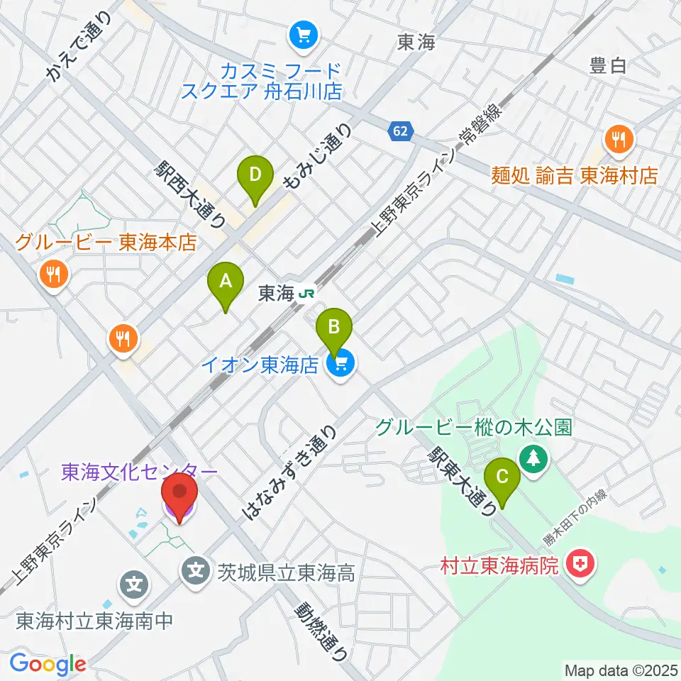 東海文化センター周辺のカフェ一覧地図