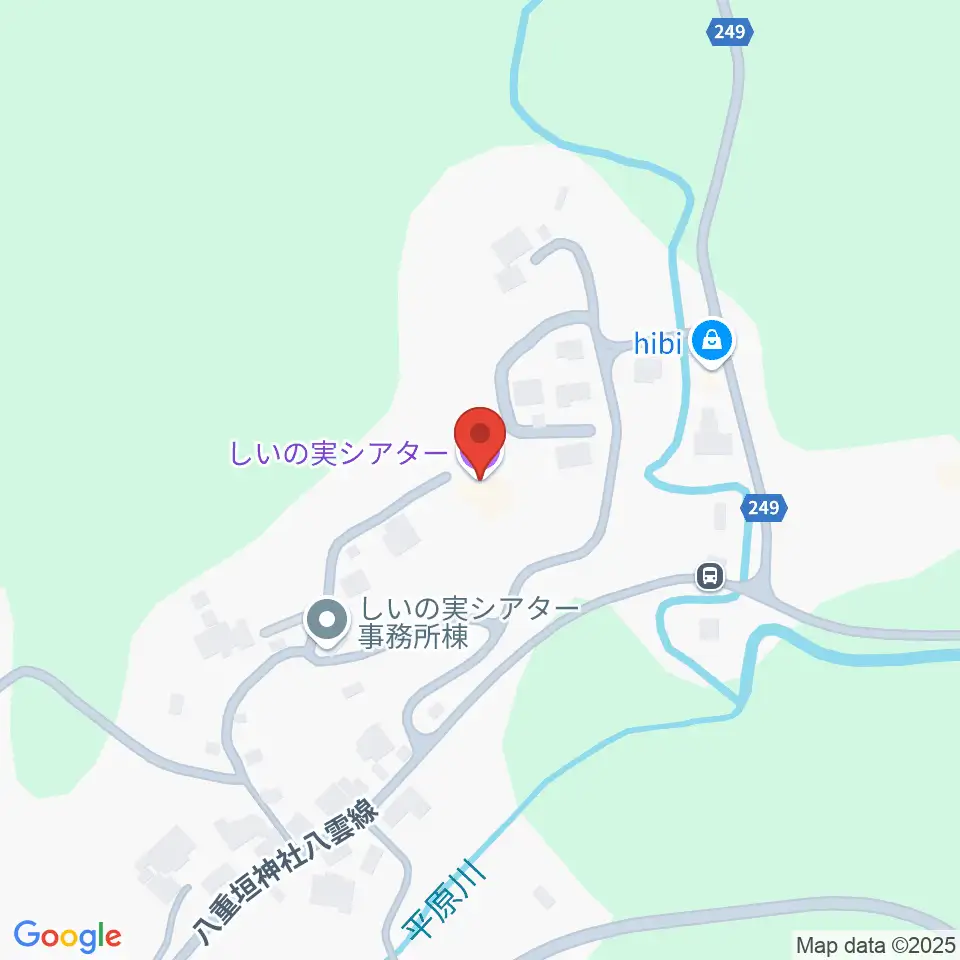 しいの実シアター周辺のカフェ一覧地図