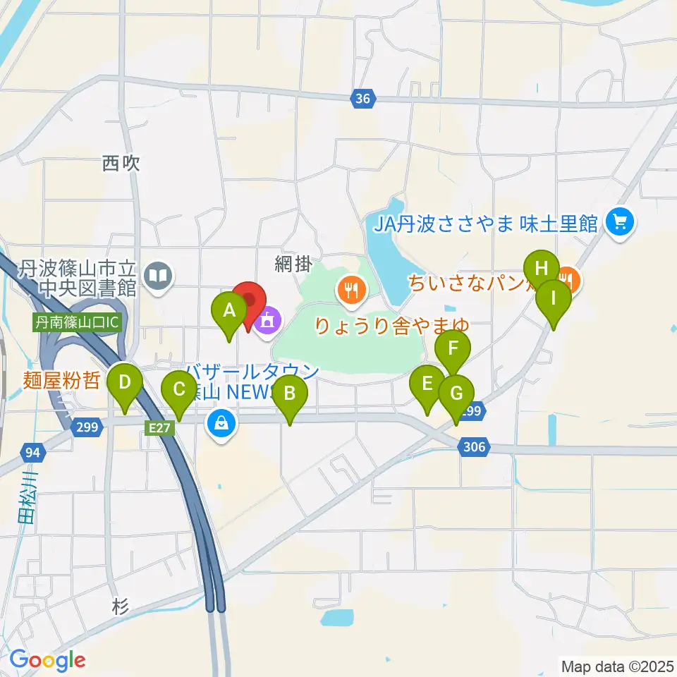 四季の森生涯学習センター周辺のカフェ一覧地図