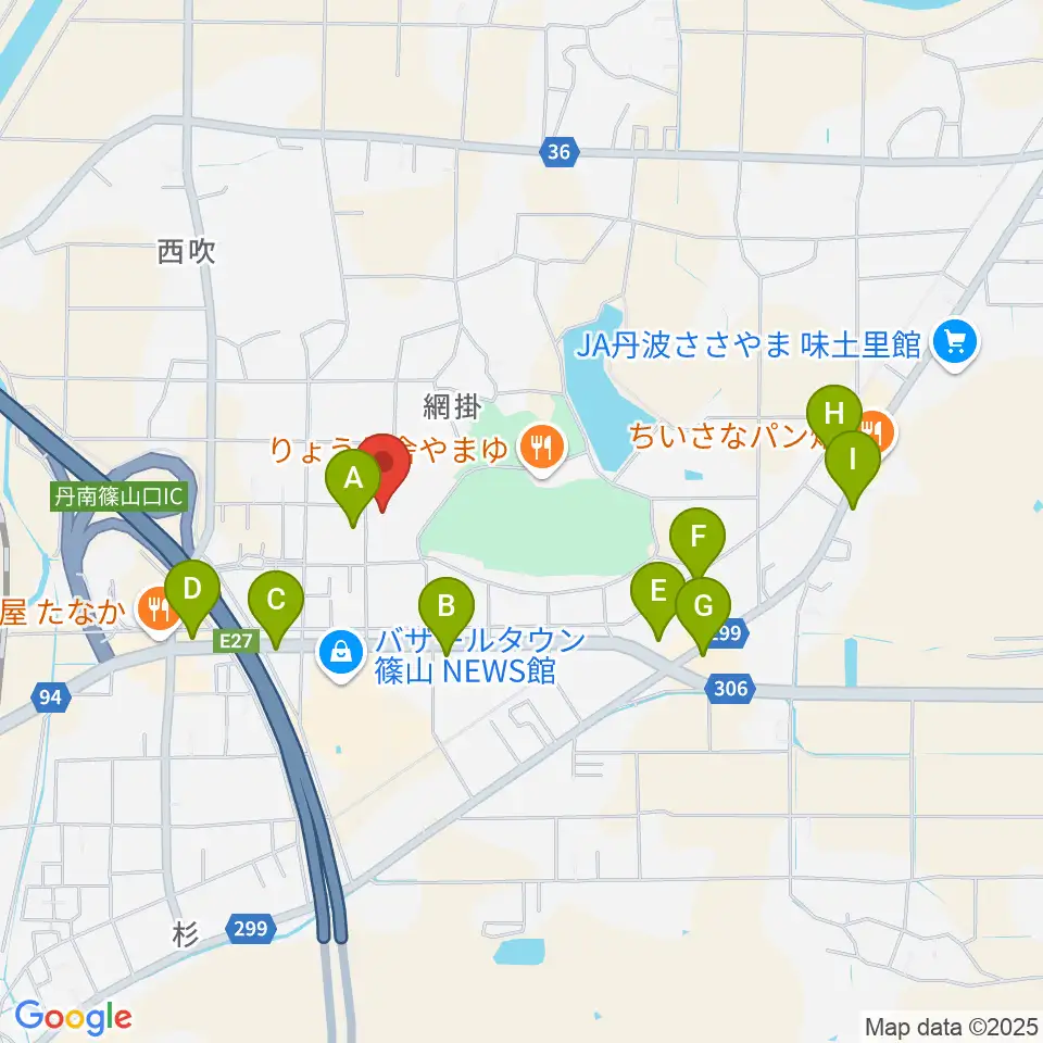 四季の森生涯学習センター周辺のカフェ一覧地図
