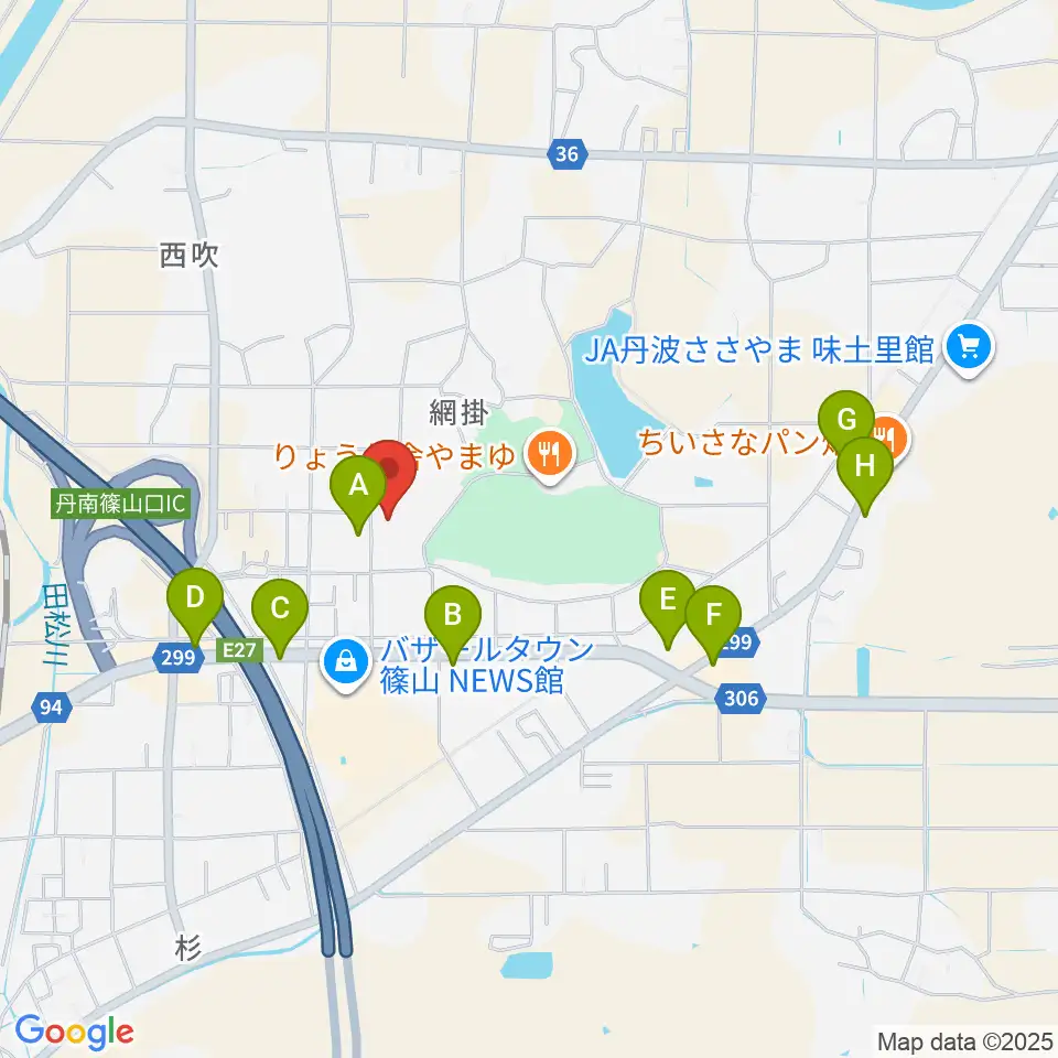 四季の森生涯学習センター周辺のカフェ一覧地図