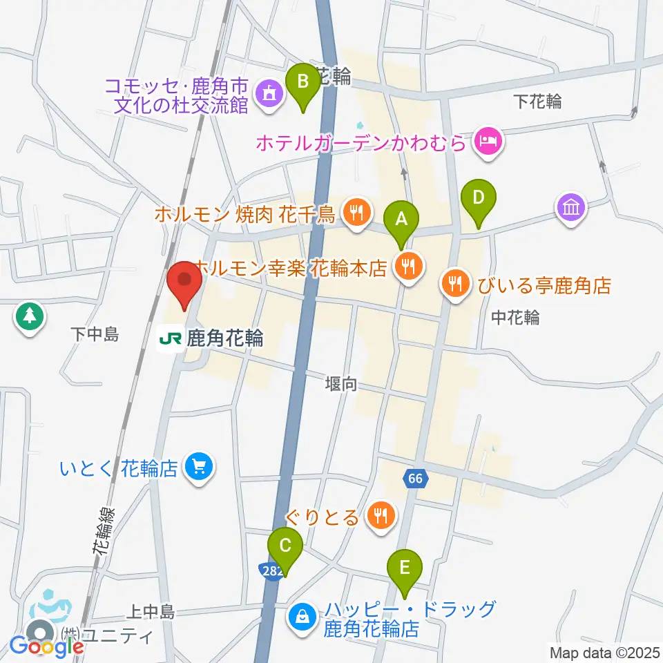 鹿角きりたんぽFM周辺のカフェ一覧地図
