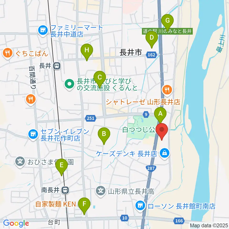 エフエムい~じゃん おらんだラジオ周辺のカフェ一覧地図