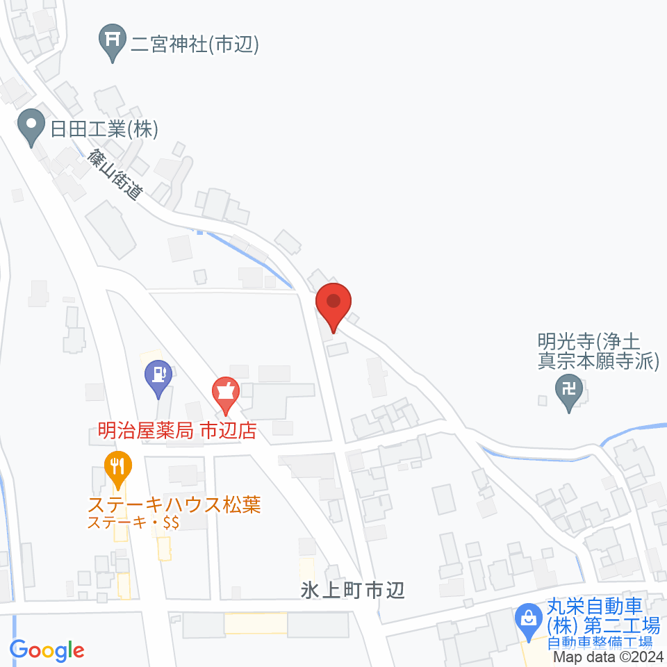 805たんば周辺のカフェ一覧地図