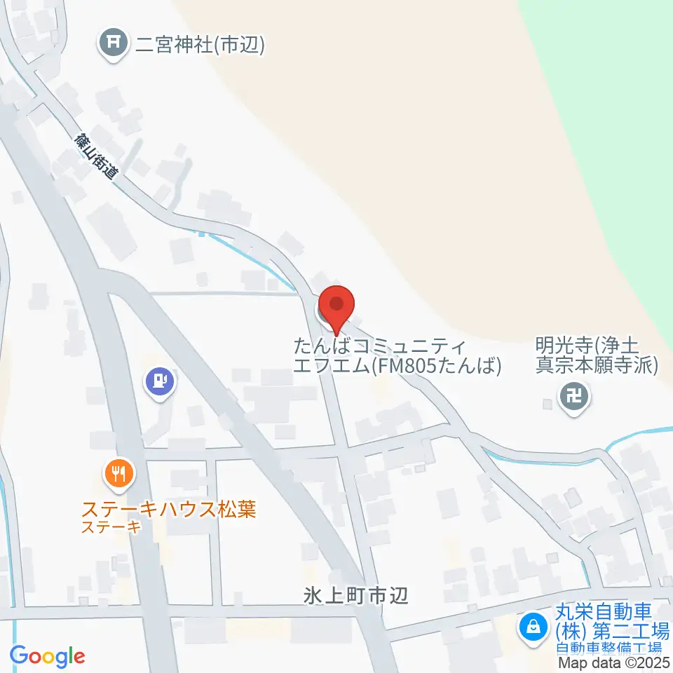 805たんば周辺のカフェ一覧地図