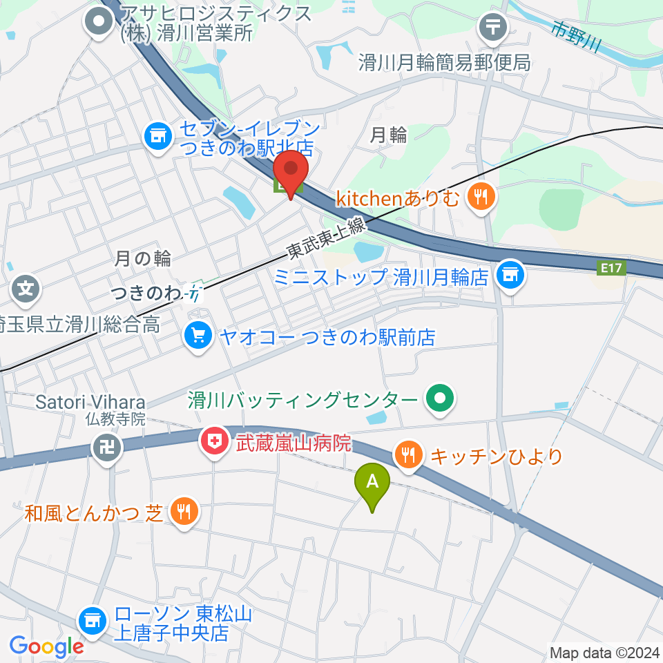 篠崎バイオリン工房周辺のカフェ一覧地図