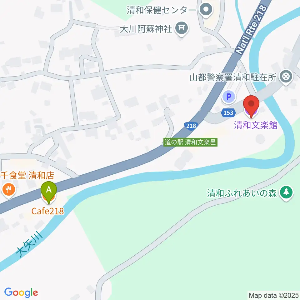 清和文楽館周辺のカフェ一覧地図